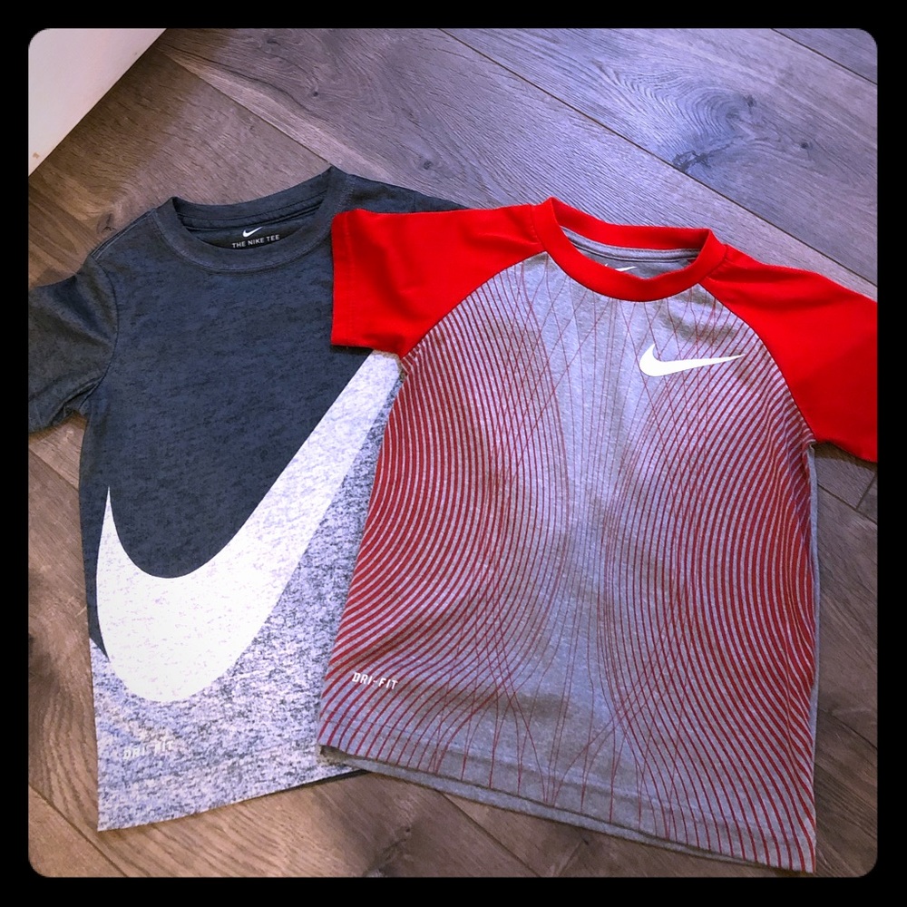 2 Nike DRI FIT T-shirt’s